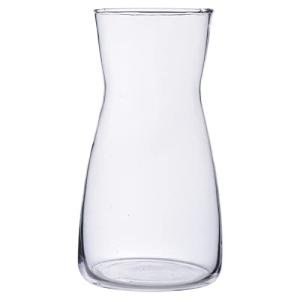 8-Inch Clear Glass Vase for Home Decor
