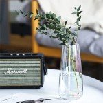 Iridescent Glass Flower Vase for Modern Decor