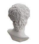 6-Inch Michelangelo David Bust Statue