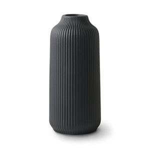 Nordic Black Ceramic Vase for Pampas Grass
