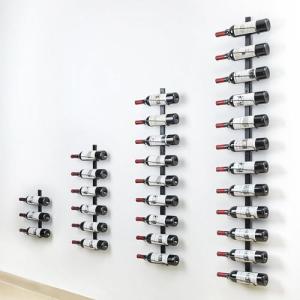 12-Bottle Wall-Mounted Wine Rack and Organizer