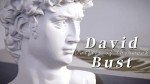 6-Inch Michelangelo David Bust Statue