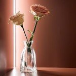 30-Pack Clear Glass Bud Vases for Events