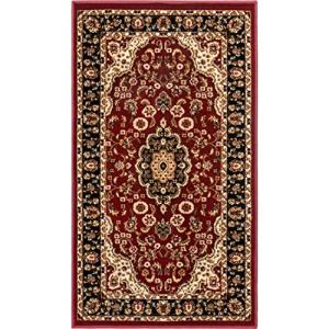Well Woven Barclay Medallion Red Area Rug 0.6m X 0.9m