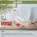 Kawaii Goose Statue Key Holder for Home Decor
