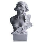Greek Mythology Bust Statue - Artemis Decor Piece