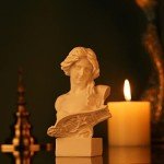 Greek Mythology Bust Statue - Artemis Decor Piece