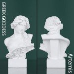 Greek Mythology Bust Statue - Artemis Decor Piece