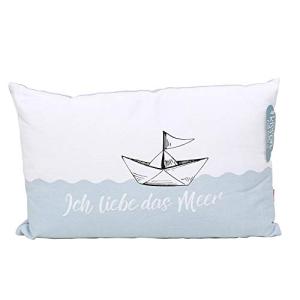 I Love The Sea Cotton Cushion - 40x13x23 cm