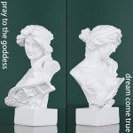Greek Mythology Bust Statue - Artemis Decor Piece