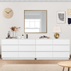 Merryluk 2-Pack Chest of Drawers with 12 Drawers