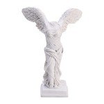 Winged Victory Goddess Abstract Resin Statue Decor