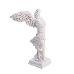 Winged Victory Goddess Abstract Resin Statue Decor