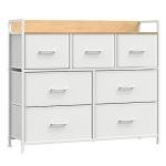 SONGMICS 7-Drawer Fabric Chest with Metal Frame