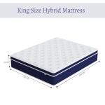 King Size Gel Memory Foam Hybrid Mattress