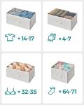 SONGMICS 7-Drawer Fabric Chest with Metal Frame