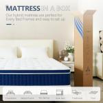 King Size Gel Memory Foam Hybrid Mattress
