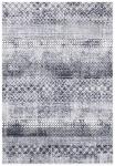 Amelia Rustic Tribal Distressed Area Rug, Grey/Ivory