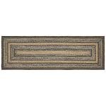 Espresso Jute Blend Hall Runner Rug 22x72 Inches