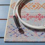 Safavieh Summer Collection Ivory/Blue Area Rug 5'3" x 7'6
