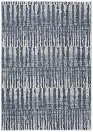 Modern Non-Shedding Area Rug in Navy/Grey