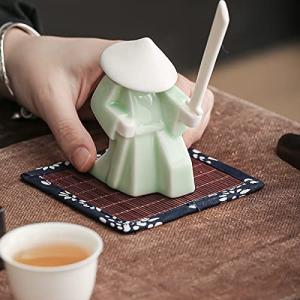 Cute Kung Fu Tea Pet Warrior Figurine for Tea Lover