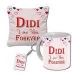 Rakhi Gift Combo: Cushion Cover & Coffee Mug