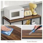 Heavy Duty Kitchen Island with Storage & Coffee Station