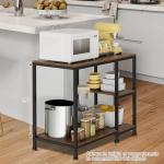 Heavy Duty Kitchen Island with Storage & Coffee Station