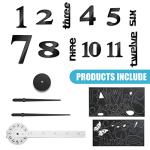 Junkin 3D Large DIY Wall Clock Kit