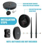 Junkin 3D Large DIY Wall Clock Kit