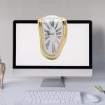 Melting Clock Decor in Salvador Dali Style