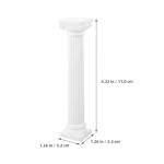 Mini Roman Pillar Candle Holders - Set of 4