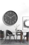 Silent 12-Inch Wall Clock with Big Numbers