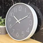 Silent 12-Inch Wall Clock with Big Numbers