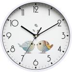 Silent 8 Inch Retro Round Wall Clock