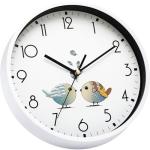 Silent 8 Inch Retro Round Wall Clock