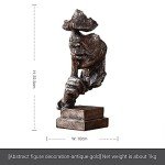 Modern Office Sculpture: Silence is Golden Art