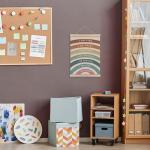 Inspirational Boho Rainbow Poster Frame for Kids