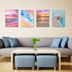 4 Pack 5D Diamond Painting Kits for Beginners