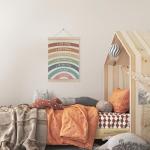Inspirational Boho Rainbow Poster Frame for Kids