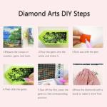 4 Pack 5D Diamond Painting Kits for Beginners