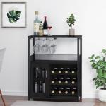 GAOMON Farmhouse Coffee and Wine Bar Cabinet