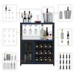 GAOMON Farmhouse Coffee and Wine Bar Cabinet