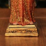 Virgin Mary Sacred Heart Resin Statue Figurine