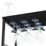 GAOMON Farmhouse Coffee and Wine Bar Cabinet