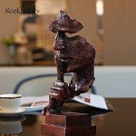 Modern Office Sculpture: Silence is Golden Art