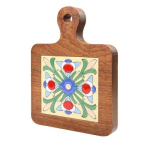 Wooden Decorative Trivet Mat for Hot Dishes