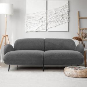 Stylish 3-Seater Boucle Sherpa Sofa Couch
