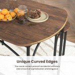 3-Piece Space-Saving Dining Table Set for 4